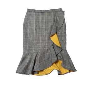 NWT New York & Company Ruffle Pencil Skirt - Women's Size 14